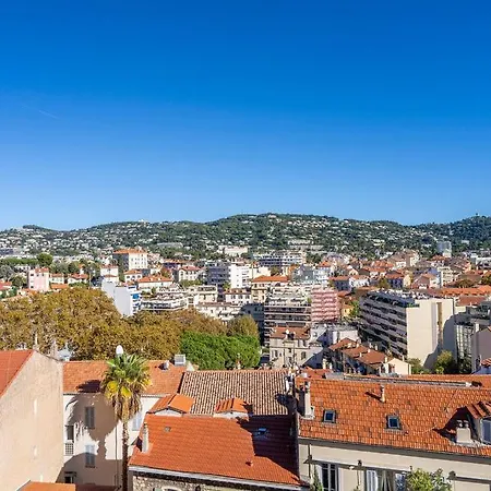 Apartament Les Antilles Avec Balcon Et Vue Panoramique Cannes